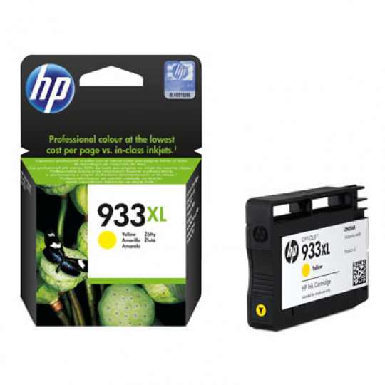 Žltý atrament HP 933XL, 8,5 ml, CN056AE (825 strán)