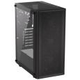 BAZAR - Endorfy skříň Ventum 200 Air/ 4x120mm PWM fan / 2xUSB / tvrzené sklo / černá - Poškozený obal