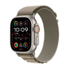 APPLE Watch Ultra 2 GPS + Cellular, 49mm Titanium Case with Olive Alpine Loop - Medium APPLE Watch Ultra 2 GPS + Cellular, 49mm Titanium Case with Olive Alpine Loop - Medium