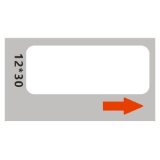 Niimbot štítky RP 12x30mm 195ks White pro D11 a D110 Niimbot štítky RP 12x30mm 195ks White pro D11 a D110