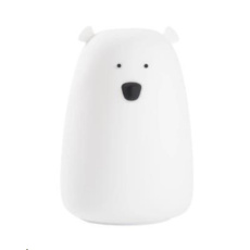 Rabbit & Friends Dotyková lampička medvídek | Bílá Rabbit & Friends Dotyková lampička medvídek | Bílá