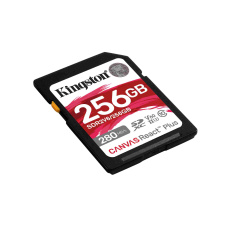 Kingston SDXC karta 256GB Canvas React Plus, UHS-II, U3, V60, R:280/W:150MB/s