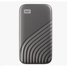 SanDisk WD My Passport SSD externý 2 TB , USB-C 3.2 , 1050/1000MB/s R/W PC a Mac , farba space gray SanDisk WD My Passport SSD externý 2 TB , USB-C 3.2 , 1050/1000MB/s R/W PC a Mac , farba space gray
