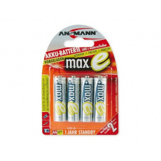 Baterie - Ansmann maxE Mignon NiMH 4xAA 2100mAh Baterie - Ansmann maxE Mignon NiMH 4xAA 2100mAh