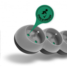 Predlžovací kábel CONNECT IT 230 V, 6 zásuviek, 3 m, s vypínačom (biely) Predlžovací kábel CONNECT IT 230 V, 6 zásuviek, 3 m, s vypínačom (biely)