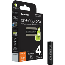 PANASONIC HR03 AAA 4HCDE/4BE ENELOOP PRO N, 930 mAh (Blistr 4ks) PANASONIC HR03 AAA 4HCDE/4BE ENELOOP PRO N, 930 mAh (Blistr 4ks)