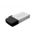 TRANSCEND Flash disk 8GB JetFlash®380S, USB 2.0/micro USB (R:20/W:5 MB/s) strieborná