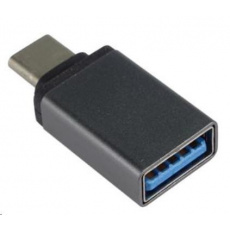 Adaptér PREMIUMCORD USB 3.1 C/male - USB 3.0 A/samica, kovovo sivá, OTG Adaptér PREMIUMCORD USB 3.1 C/male - USB 3.0 A/samica, kovovo sivá, OTG