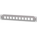 Intellinet Patch Panel 10", prázdny pre 10 portov, 1U, sivý
