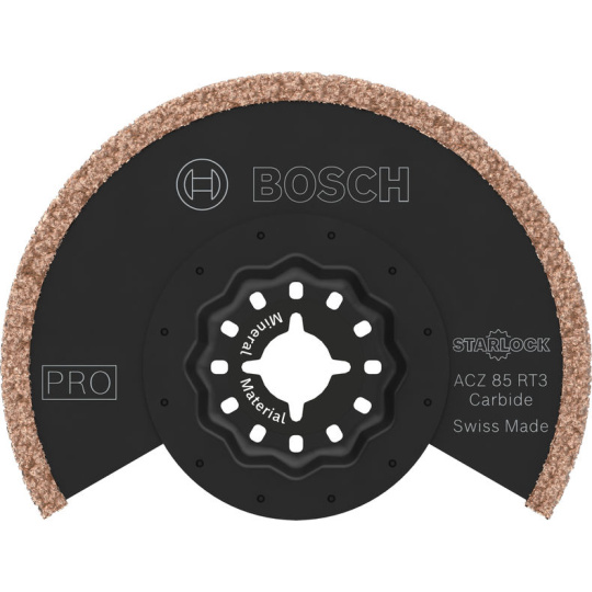 Bosch segmentový pilový list s karbidovými zrny PRO ACZ 85 RT3, 85 x 2,5 mm, 10 ks