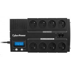 CyberPower BRICs Series II SOHO LCD UPS 700VA/420W, české zásuvky CyberPower BRICs Series II SOHO LCD UPS 700VA/420W, české zásuvky