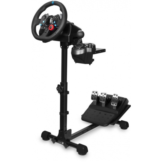 CONNECT IT držák na herní volant TitanFrame, řadící páku a pedály, černá