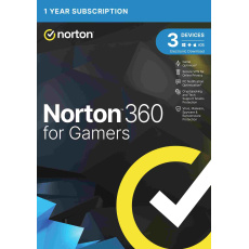 NORTON 360 FOR GAMERS 50GB CZ 1 používateľ pre 3 zariadenia na 1 rok ESD