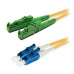Duplexní patch kabel SM 9/125, OS2, E2000(APC)-LC(PC), LS0H, 3m