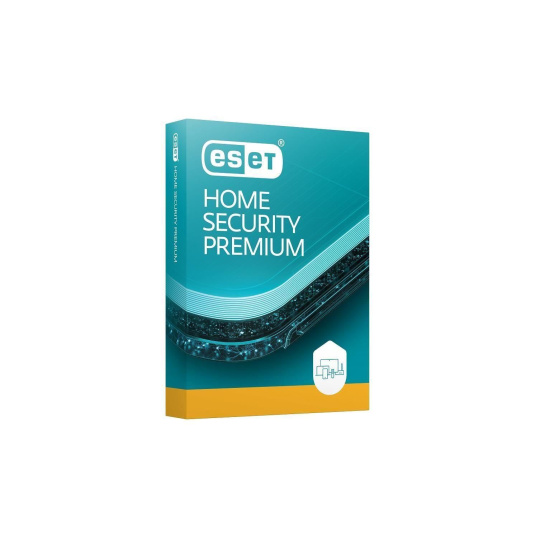 ESET HOME SECURITY Premium pre   7 zariadenia, krabicová licencia na 1 rok