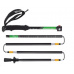 Naturehike hliniková skládací hliníková treková hůlka 280g - zelená
