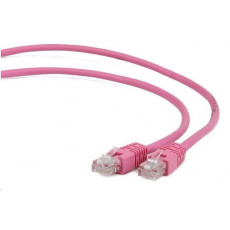 GEMBIRD UTP Cat5e Patch kábel 5 m, ružový GEMBIRD UTP Cat5e Patch kábel 5 m, ružový