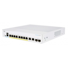 Cisco switch CBS250-8P-E-2G (8xGbE,2xGbE/SFP combo,8xPoE+,60W,fanless) - REFRESH Cisco switch CBS250-8P-E-2G (8xGbE,2xGbE/SFP combo,8xPoE+,60W,fanless) - REFRESH