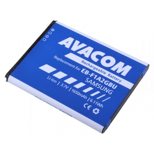 AVACOM batéria pre Samsung i9100 Li-Ion 3,7 V 1650 mAh (náhradná EB-F1A2GBU)