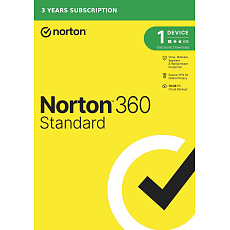 NORTON 360 STANDARD 10 GB + VPN 1 používateľ pre 1 zariadenie na 3 roky ESD
