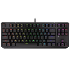ENDORFY Klávesnice Thock TKL Blue, Mechanická, USB, černá