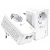 TP-Link TL-PA7027PKIT průchozí powerline set (AV1000,2xGbE, HomePlug AV2)