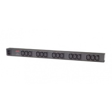 APC Rack PDU, Basic, ZeroU, 16A, 208/230V, (15)C13, IEC-320 C20 2.5m