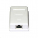Zásuvka STP 1x RJ45 Cat5E, blok 110, na omítku