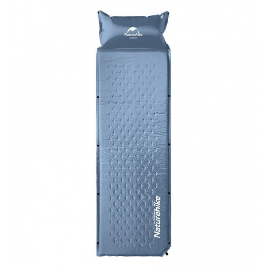 Naturehike samonafukovací karimatka s nafukovacím polštářem 1100g - modrá