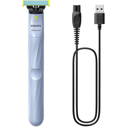 Philips OneBlade First Shave QP1324/20 zastřihovač, Ni-MH baterie, vodotěsný, USB-A