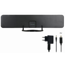 EVOLVEO Xany 2B, 230/5V, aktivní pokojová anténa FM/DAB+/DVB-T2, filtr LTE,4G,5G EVOLVEO Xany 2B, 230/5V, aktivní pokojová anténa FM/DAB+/DVB-T2, filtr LTE,4G,5G