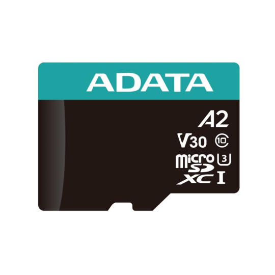 ADATA MicroSDXC karta 1TB Premier Pro UHS-I V30S (R:100/W:80 MB/s) + SD adaptér