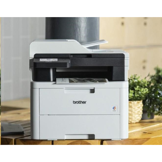 BROTHER multifunkce color LED DCP-L3560CDW - A4 26ppm 512MB 250listů USB WIFI LAN ADF50 duplex