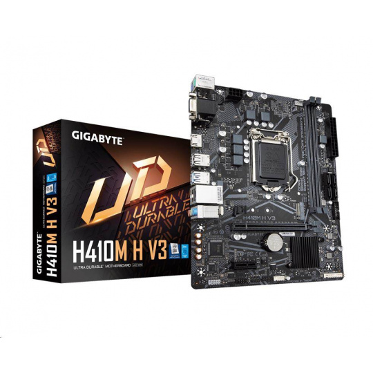 GIGABYTE MB Sc LGA1200 H410M H V3, Intel H510, 2xDDR4, 1xHDMI, 1xVGA, mATX