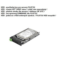 FUJITSU HDD SRV HD SAS 12G 600GB 15K HOT PL 2.5' EP