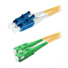XtendLan duplexní patch kabel SM 9/125, OS2, LC(PC)-SC(APC), LS0H, 5m XtendLan duplexní patch kabel SM 9/125, OS2, LC(PC)-SC(APC), LS0H, 5m