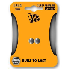 JCB alkalická baterie LR44, blistr 2 ks JCB alkalická baterie LR44, blistr 2 ks