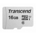 Karta TRANSCEND MicroSDHC 16GB 300S, UHS-I U1 + adaptér