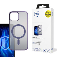 3mk ochranný kryt Frosty MagCase Purple pro Apple iPhone 15
