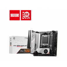 BAZAR - MSI MB Sc AM5 MPG B650I EDGE WIFI, AMD B650, 2xDDR5, 1xHDMI, WI-FI, mini-ITX - Po opravě (Bez příšlušenství) BAZAR - MSI MB Sc AM5 MPG B650I EDGE WIFI, AMD B650, 2xDDR5, 1xHDMI, WI-FI, mini-ITX - Po opravě (Bez příšlušenství)