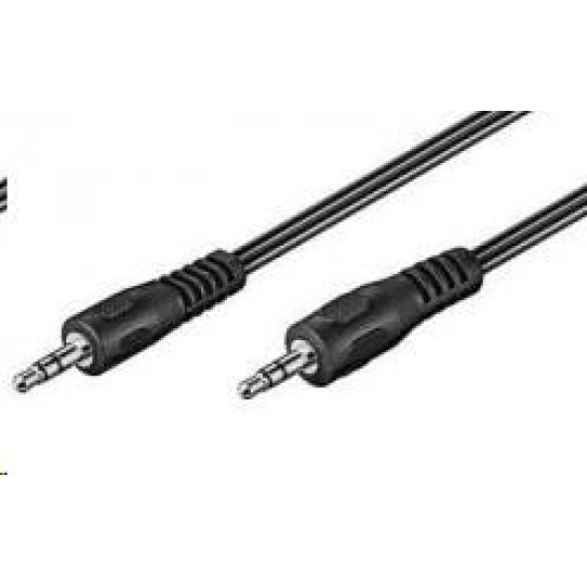 PREMIUMCORD Audio kábel 3,5 mm Jack 5 m (M/M, stereo)