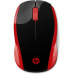 HP 200 Emprs Red Wireless Mouse - MOUSE