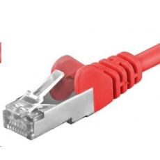 PREMIUMCORD Patch kábel CAT6a S-FTP, RJ45-RJ45, AWG 26/7 0,5m červený PREMIUMCORD Patch kábel CAT6a S-FTP, RJ45-RJ45, AWG 26/7 0,5m červený