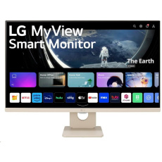 LG MT IPS LED 27" 27SR50F - IPS panel, SMART, 1920x1080, 2xHDMI, 2x USB, repro, webOS, bezova barva LG MT IPS LED 27" 27SR50F - IPS panel, SMART, 1920x1080, 2xHDMI, 2x USB, repro, webOS, bezova barva