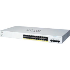 Cisco switch CBS220-24FP-4G (24xGbE,4xSFP,24xPoE+,382W) - REFRESH Cisco switch CBS220-24FP-4G (24xGbE,4xSFP,24xPoE+,382W) - REFRESH