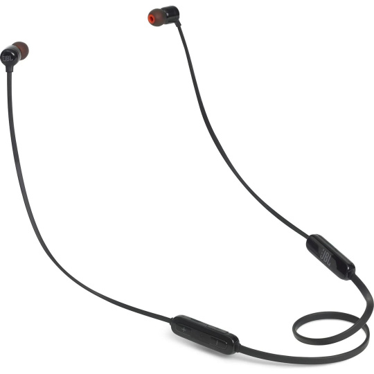 JBL T110BT Black bezdrátová sluchátka do uší, Pure Bass, Bluetooth 4.0, výdrž baterie až 6 hodin, černá