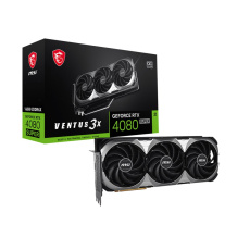 BAZAR - MSI VGA NVIDIA GeForce RTX 4080 SUPER 16G VENTUS 3X OC, 16G GDDR6X, 2xDP, 2xHDMI - Po opravě (Bez příšlušenství)