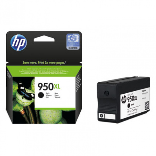 HP 950XL Black Ink Cart, 53 ml, CN045AE (2,300 pages)