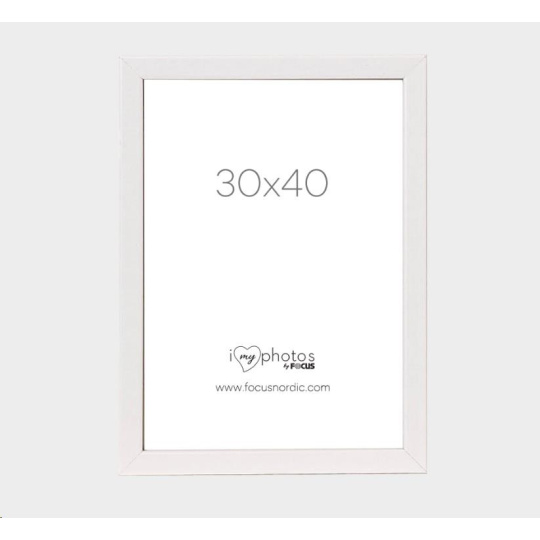 Focus Pop White 30x40 Focus Pop White 30x40