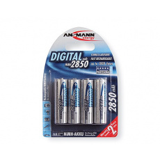Baterie - Ansmann Mignon 4xAA Typ 2850 min 1,2V/2650 mAh DIGIT Baterie - Ansmann Mignon 4xAA Typ 2850 min 1,2V/2650 mAh DIGIT